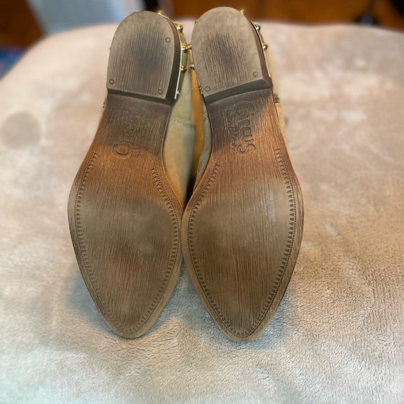 Circus by Sam Edelman Tan Suede Leather Upper Spiked Booties Size 8 - Picture 7 of 7